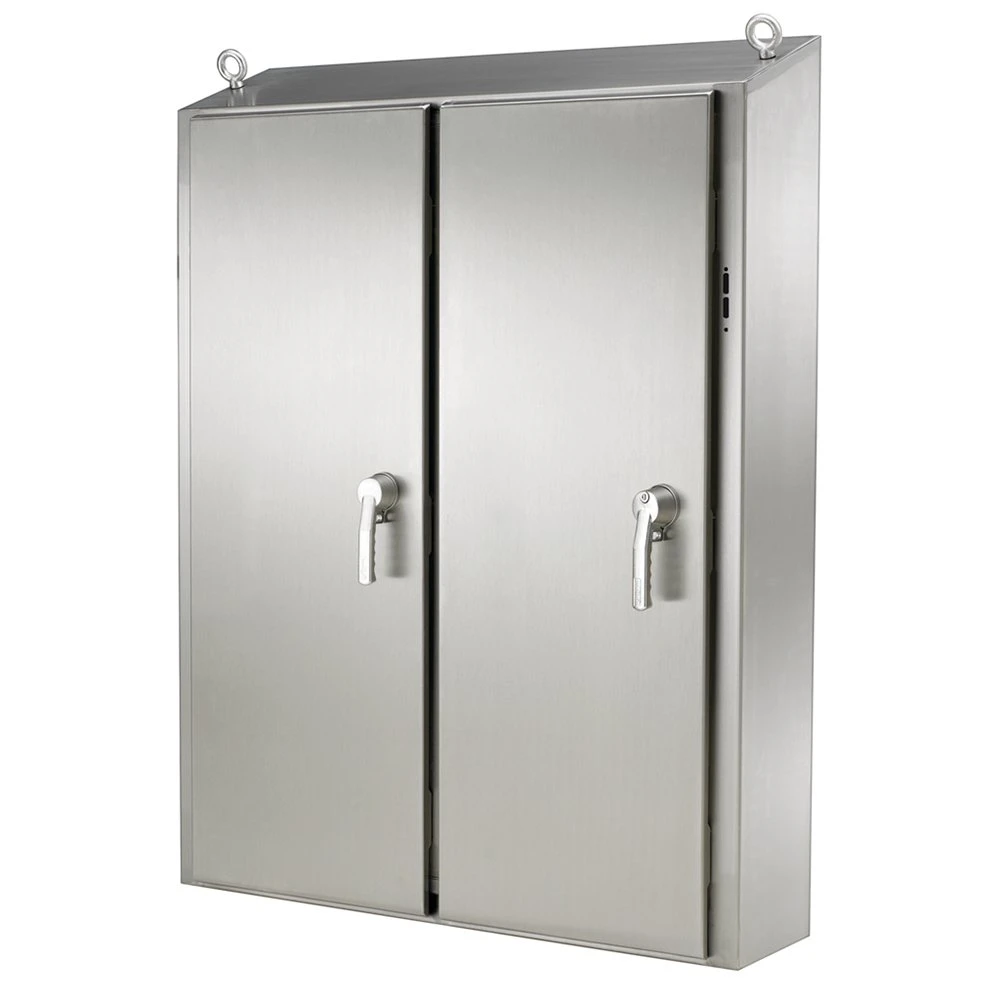 En acier inoxydable aluminium personnalisé gratuit armoire de distribution électrique Compact permanent