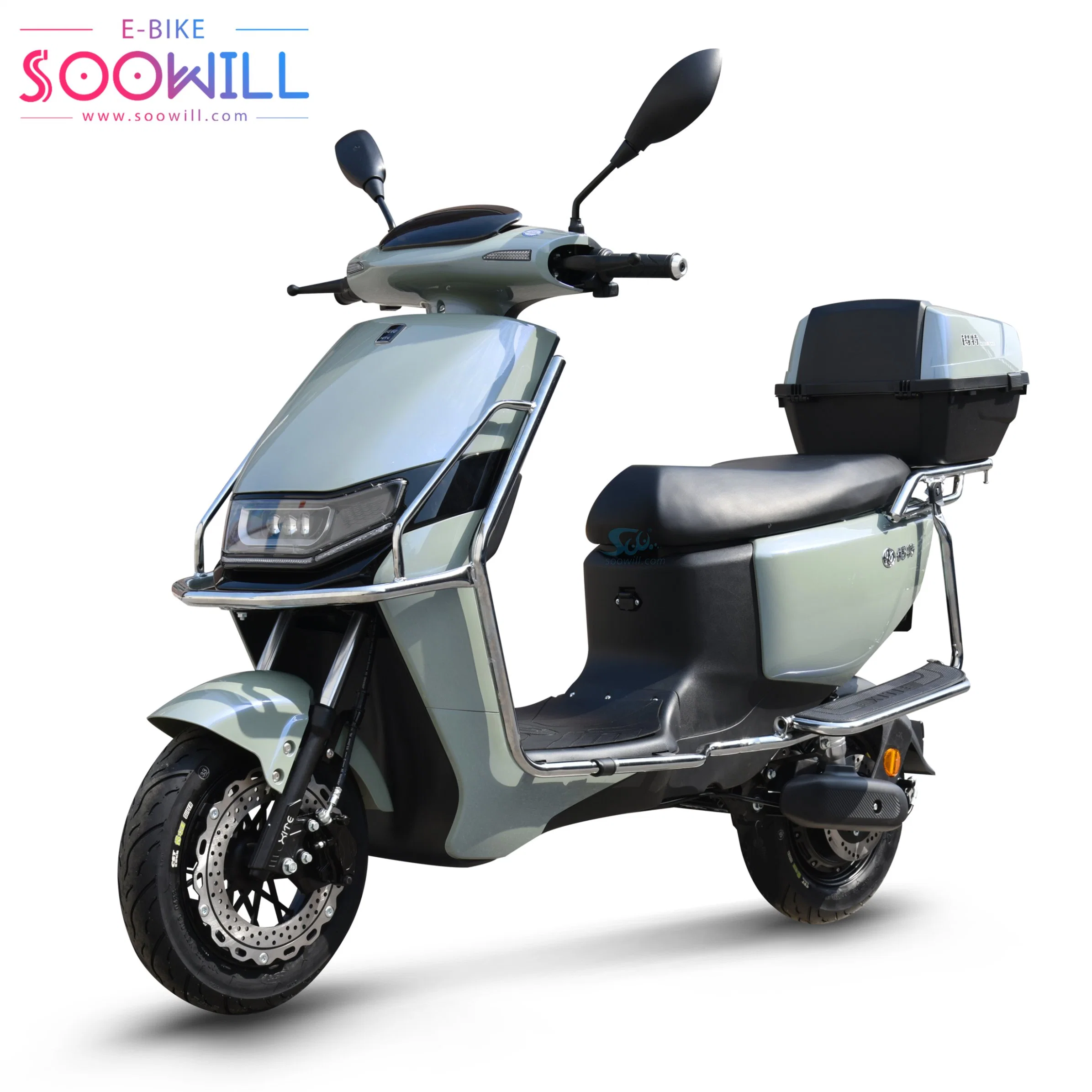 70km Max Range New Design Warehouse Fast Electric E-Scooter Watt Hub Motor Scooter with Good Quality Electric Motorcycle