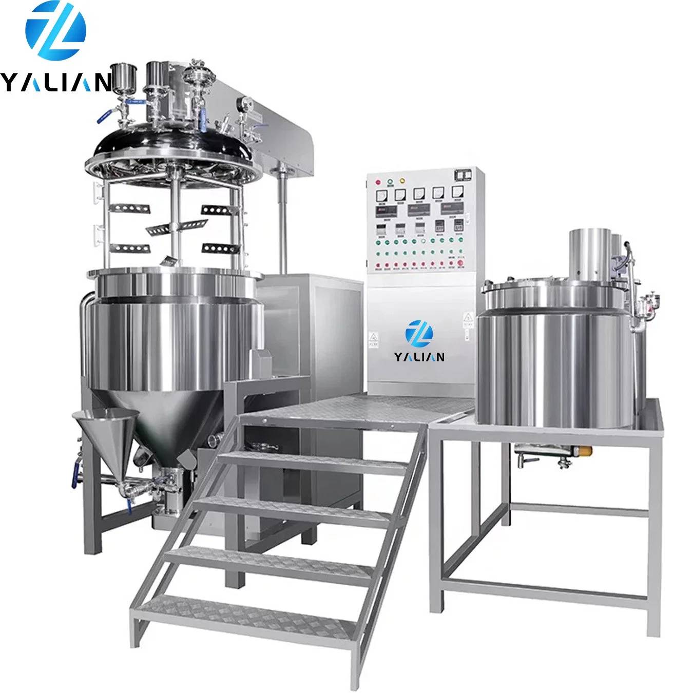 Daily Chemical Care Products Making Machine Vacuum Emulsifying Mixer