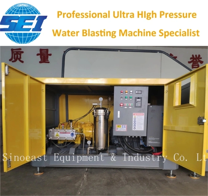 Hot Sale Industrial High Pressure Water Jetting Pump Unit 20000psi for Descaling