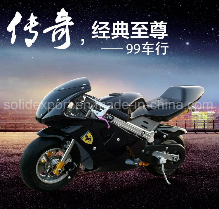 2024 New Fashion 49cc 2 Stroke Super Pocket Motorcycle Bike