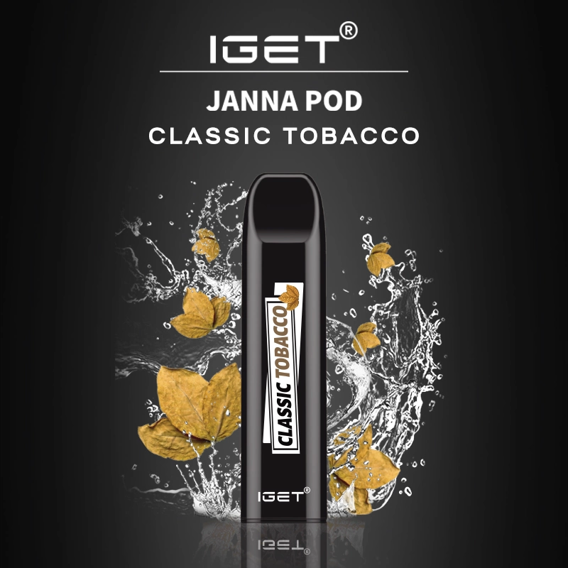 2ml Mini style Pen Iget e-cigarette Janna bon goût complet de certificat