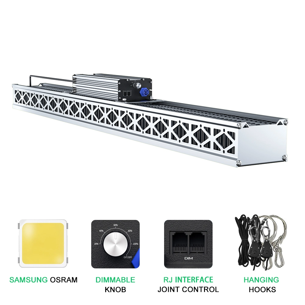 ETL Hydroponics High Power 680W 1000W Full Spectrum LED Plant Grow Light with Dimmable Function