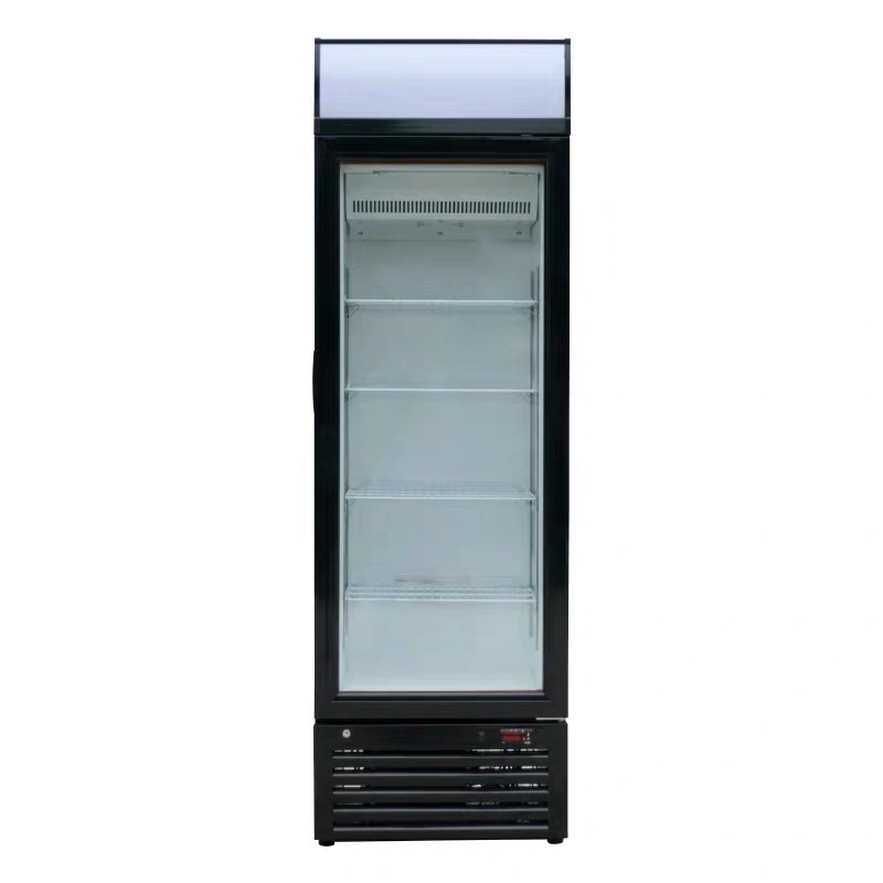 268L Commercial Single Glass Door Ice Cream Showcase Lsd-268