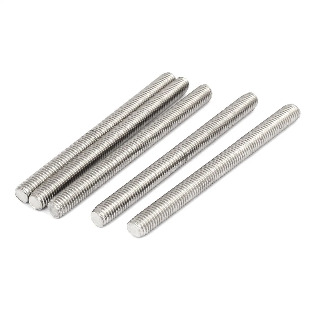 M10 X 120mm 1.5mm Pitch 304 Stainless Steel Fully Threaded Rods Hardware DIN975 DIN976