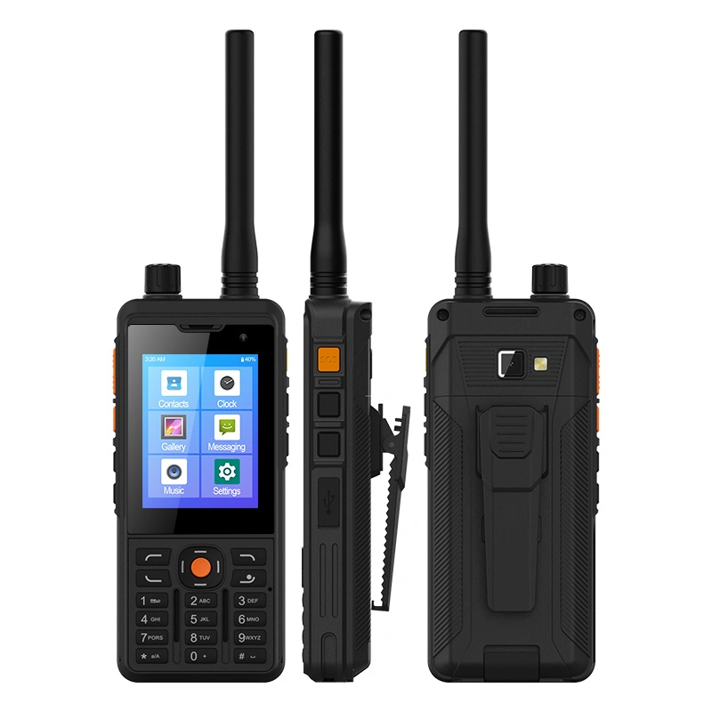 Uniwa P5 2,8 pouces à écran tactile à double bande UHF VHF DMR Android 4G un talkie-walkie Téléphone mobile