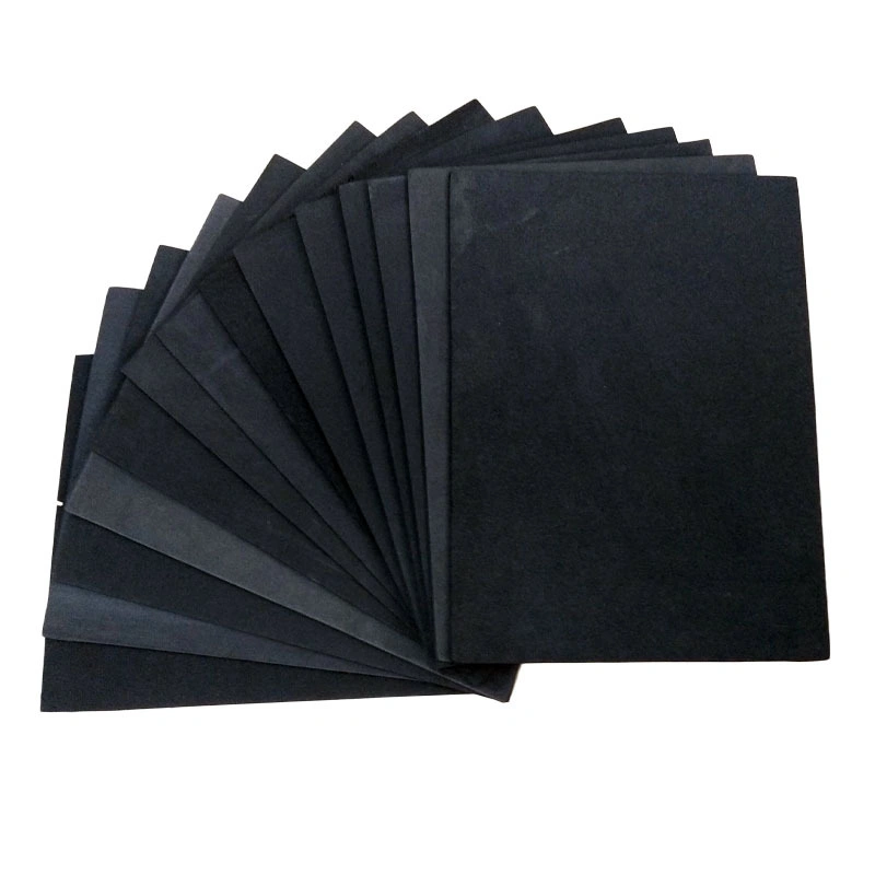 Foamiran Black Packaging Foam Board / EVA Foam Sheet Packing Material