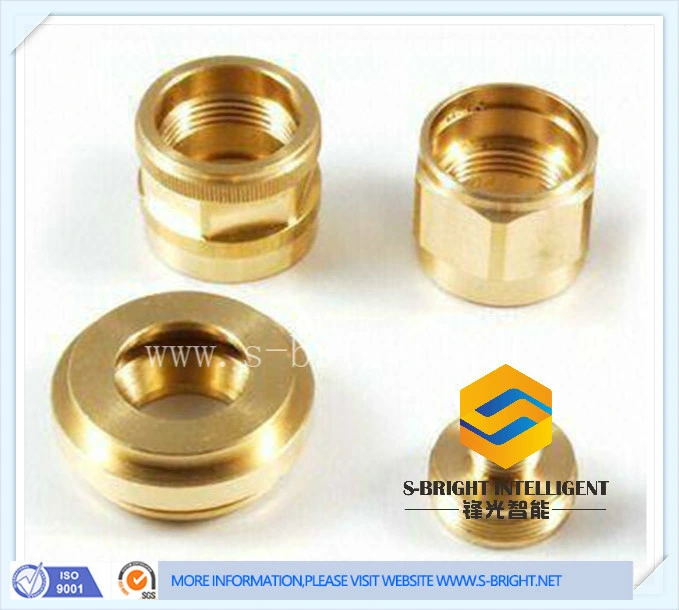 CNC Machining Service Fabrication for Brass Part of CNC Lathe Part (S-228)