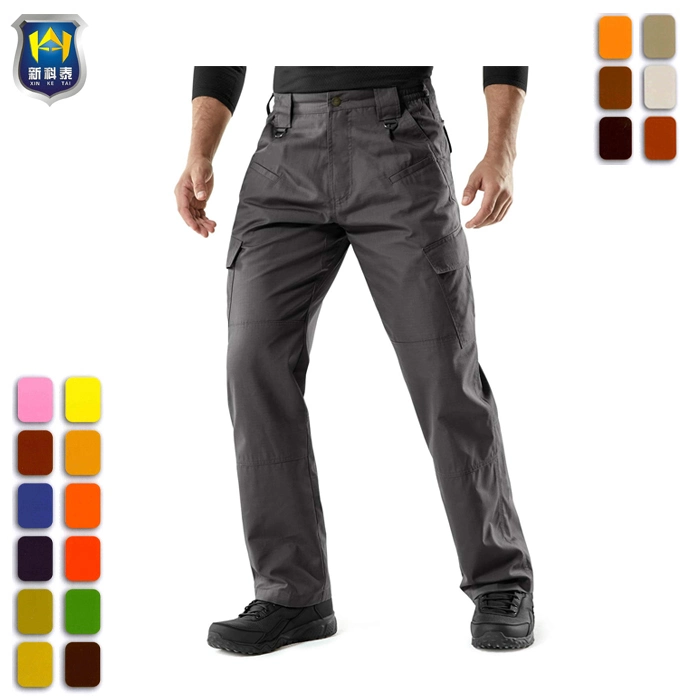 Unisex Full Elastic Waistband and Drawstring Uniform Scrub Pants