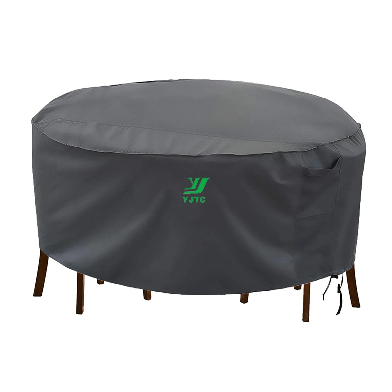 Waterproof UV Resistant Anti-Fading Medium Round Table Chairs Set Furniture Cover