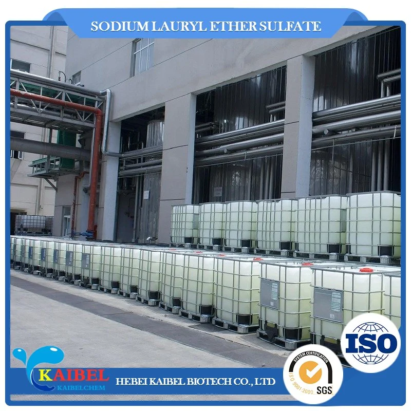 Chemical Raw Material SLES 70% Detergent SLES 70 Sodium Lauryl Ether Sulfate