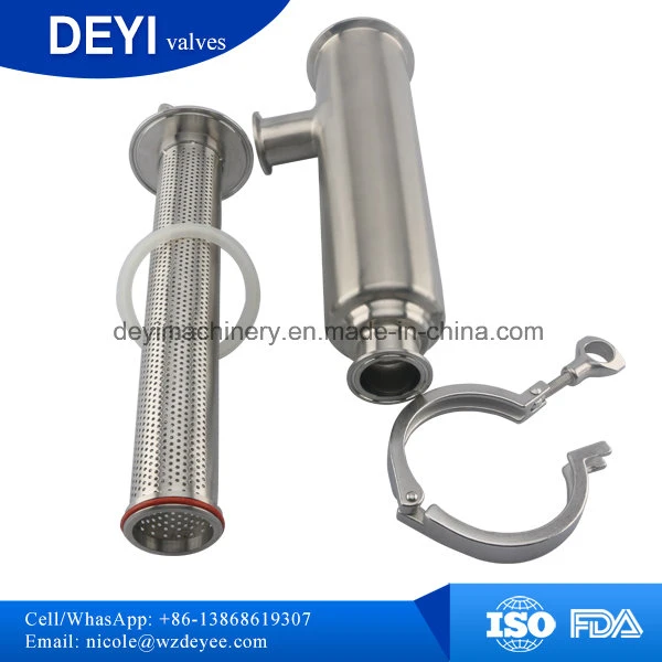 SS304 Stainless Steel Inline Milk Strainer