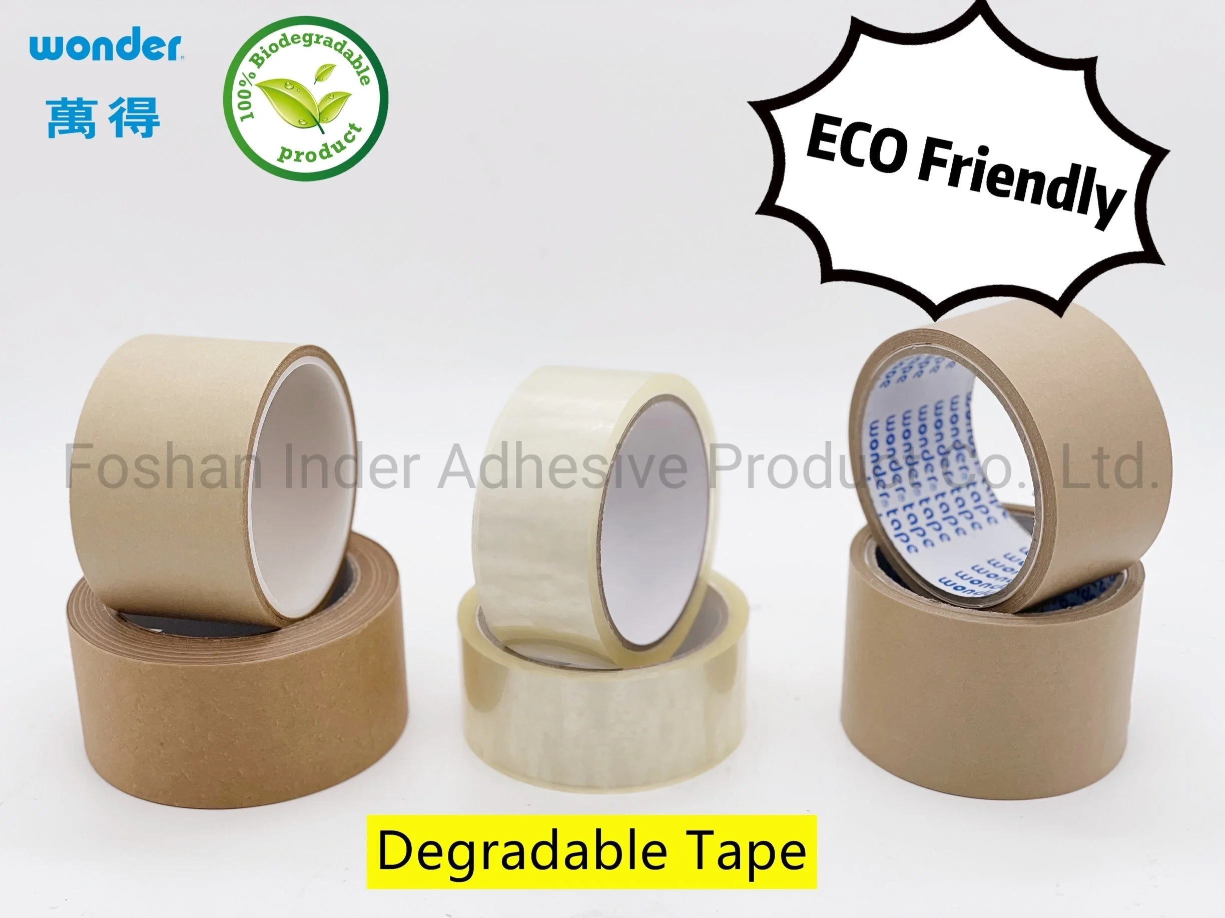 Degradable BOPP Box Carton Packaging Sealing Tape