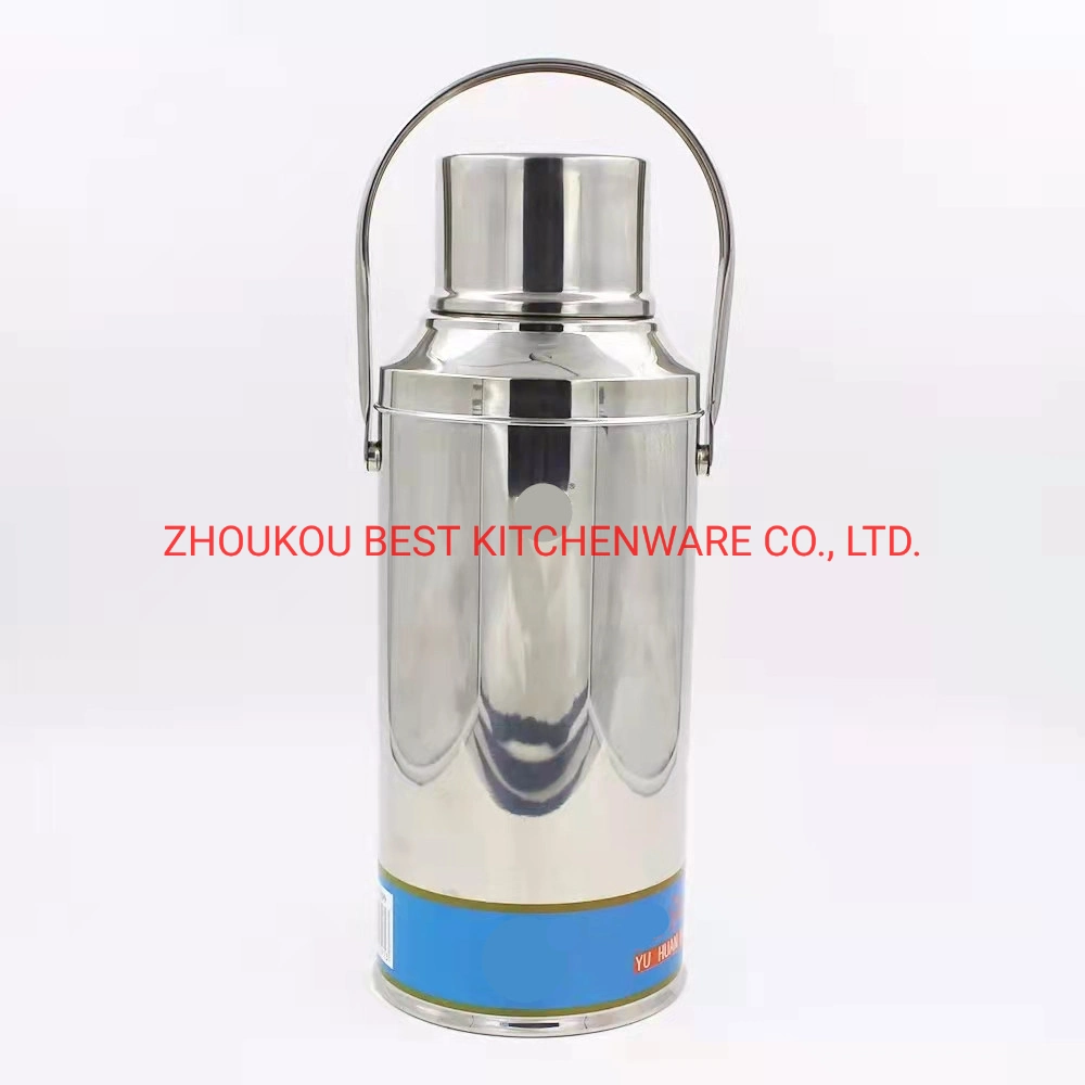 1L 1.8L 2L 3.2lglass Refill Silver Hot Cold Tea Coffee Water Vacuum Flasks Stainless Steel