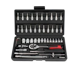 Ratchet Socket Wrench Tool Kit Portable Auto Repairing Hand Tool