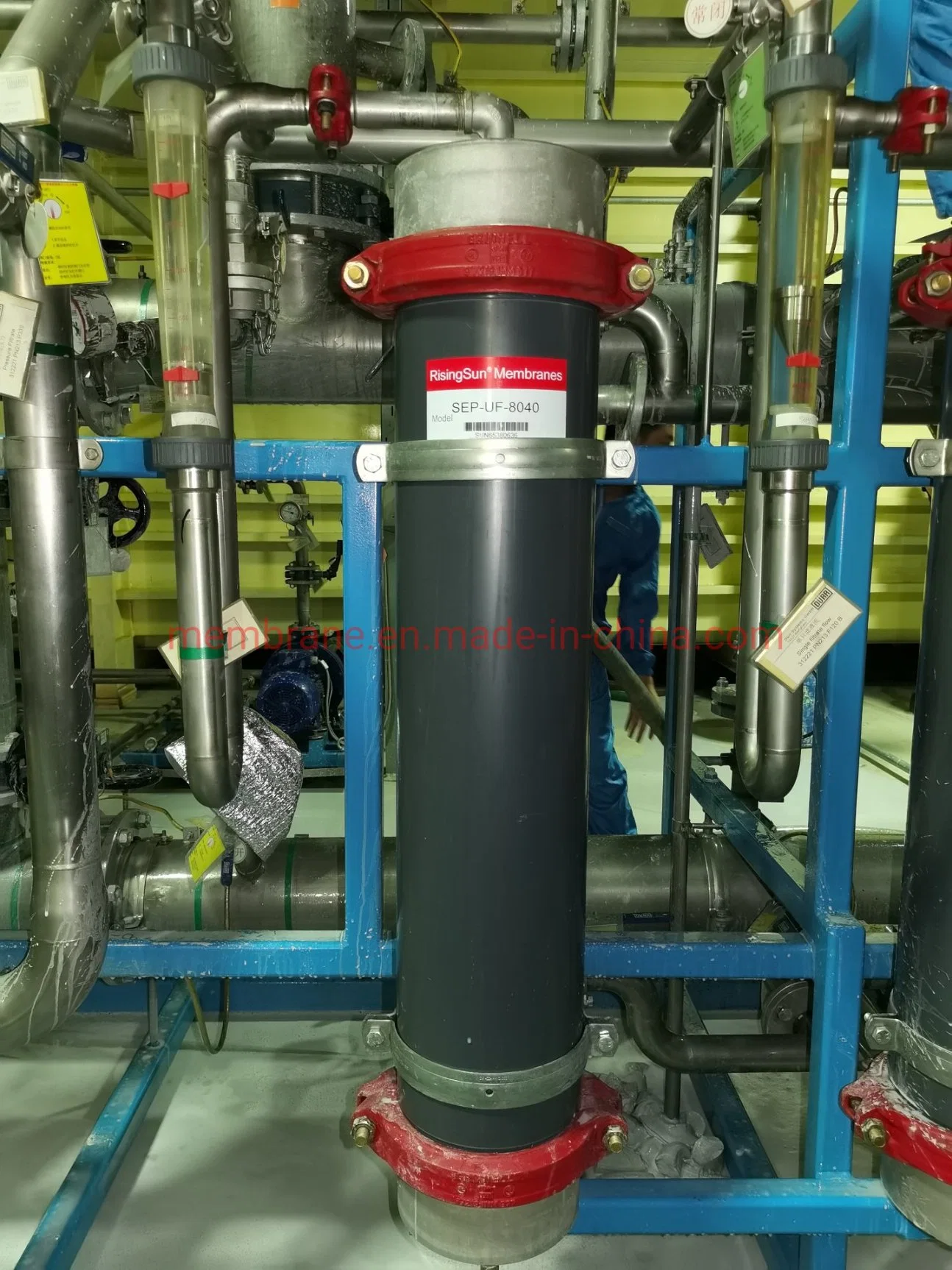 Spiral UF Membrane Element with Integrated PVC Housing for E-Coat Paint Shop/Electrocoating System/Ultrafiltration Modules/ Cross Koch KPAK 8638M-183-LPP