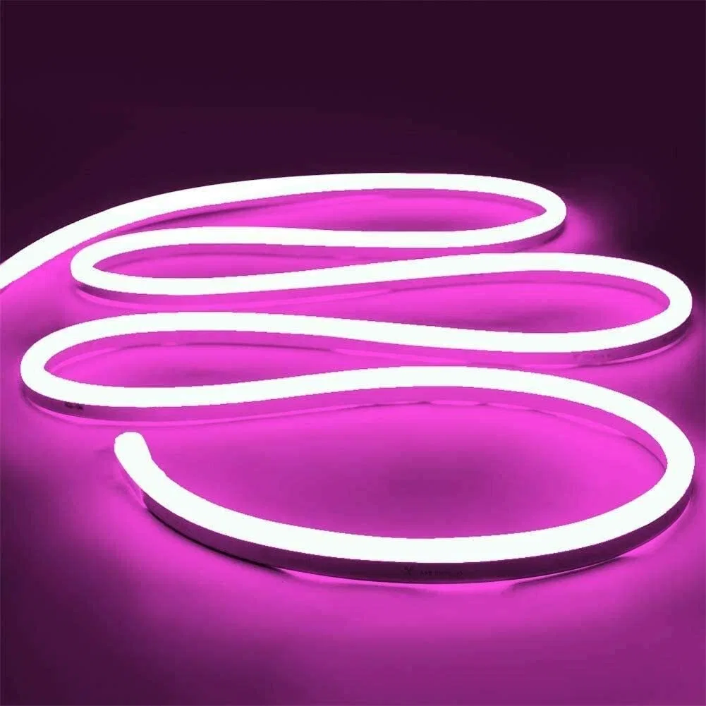 Waterproof Cuttable 20X20mm Strip Light Sleeve LED Silicone Neon Tube for DIY