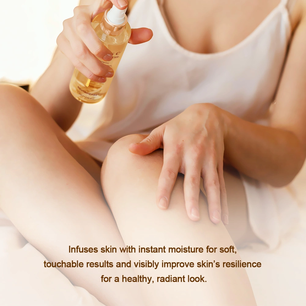 Free Sample Private Label Lifting Firming Brightenng Organic Vegan Vitamin C Body Oil