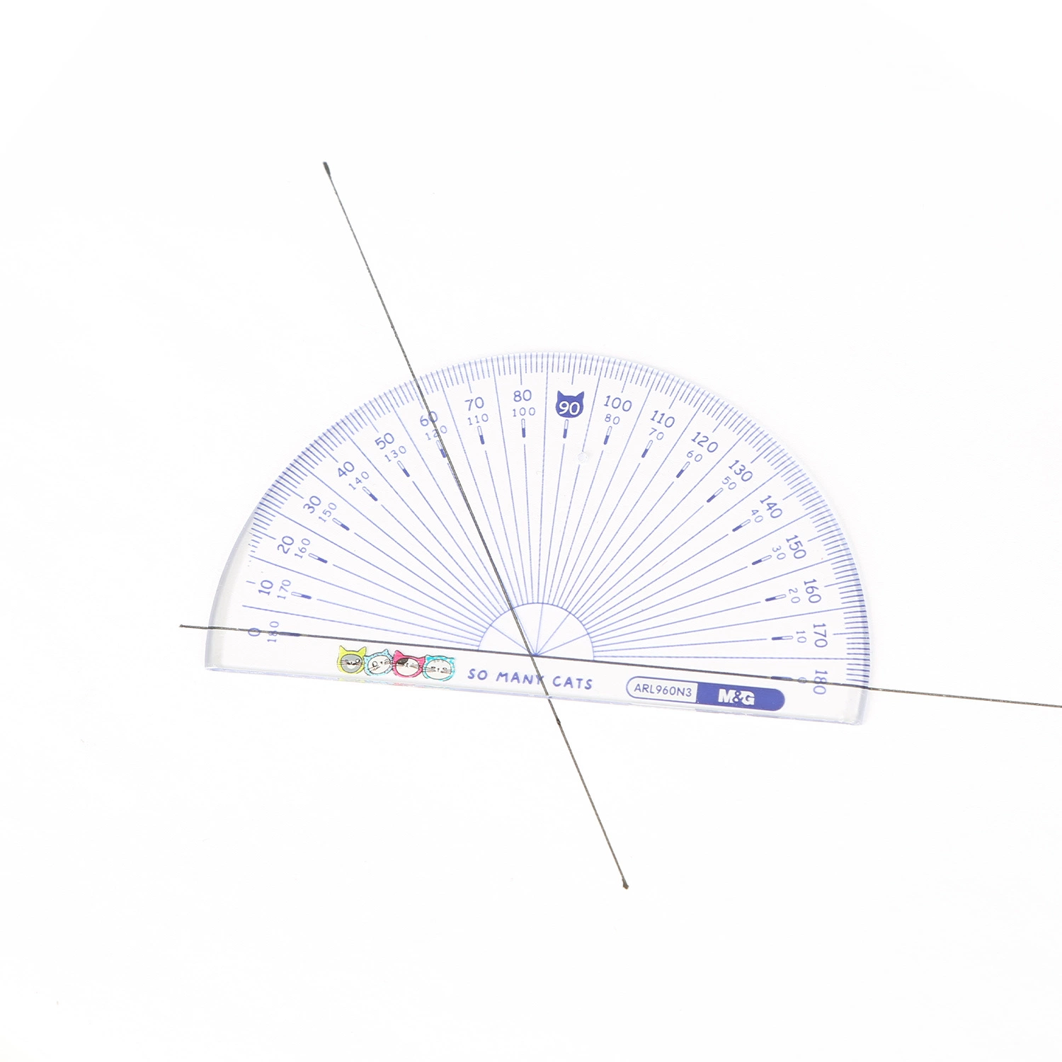 Los suministros de oficina Papelería geométrica suave de PVC Set Ruler