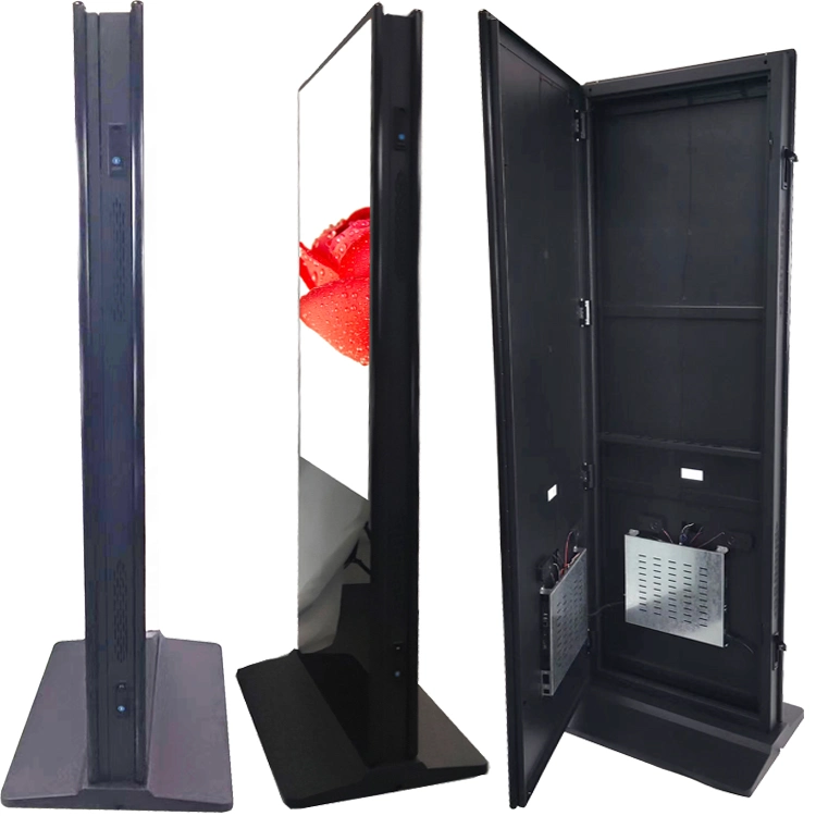 55 Inch Totem Kiosk Android Network Floor-Standing Double-Sided Smart Digital Display