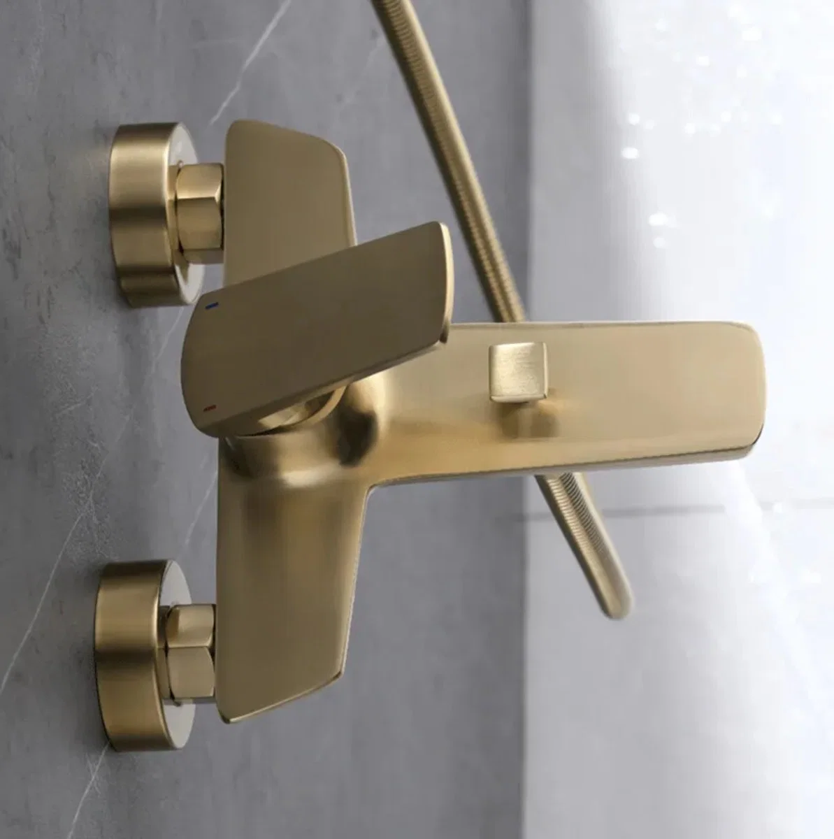 High quality/High cost performance  Wall Mounted Bathtub Bathroom Shower Mixer Taps Set with Handheld