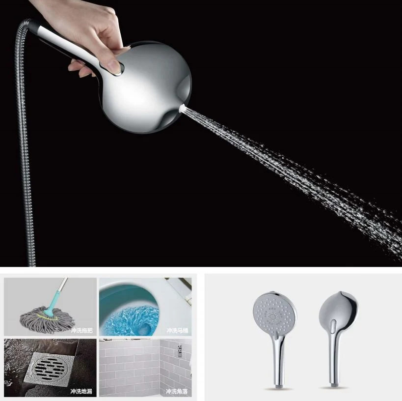 Hand Shower Heads High Pressure Water Saving Bathroom Hand Held Shower Head Powerful Shower Spray