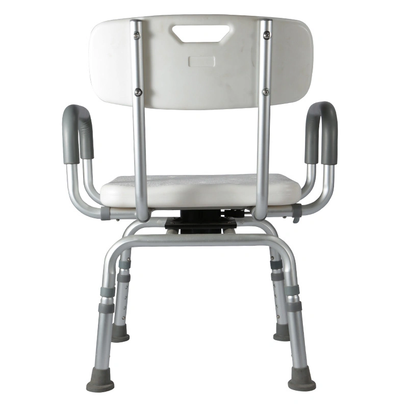 360 Degree Rotating Adjustment Homecare Mobility Impaired Metal Bar Chair