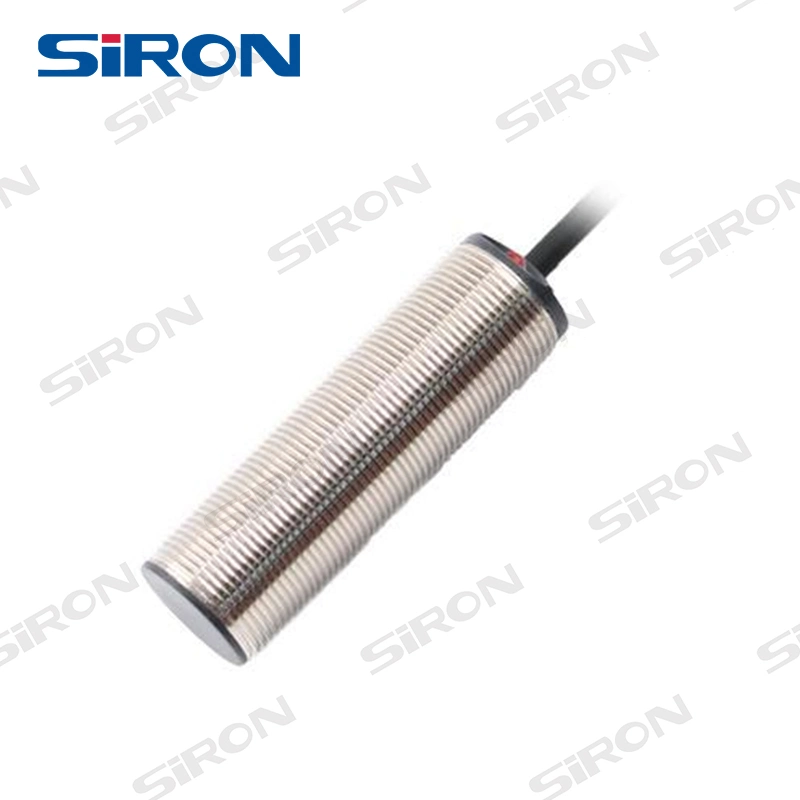 El interruptor del sensor022-3 Siron K M18×63mm de acero inoxidable perforado Interruptor de proximidad para la detección de posición del volante