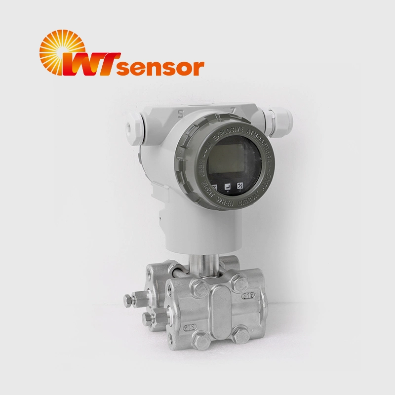 Explosion-Proof 4-20mA Differential Pressure Transmitter Monocrystalline Silicon Sensor