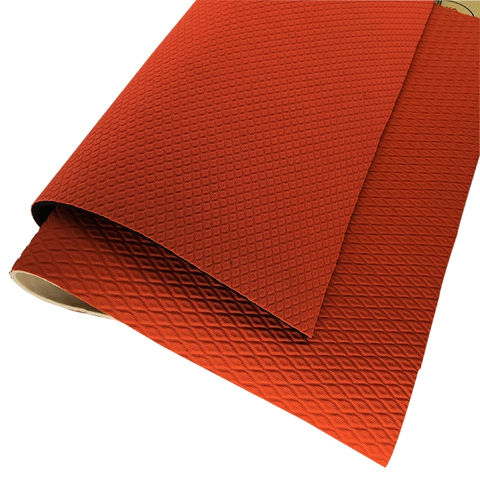 Praça redonda Diamante Hexagonal 2mm Gofragem Neoprene de poliéster para sacos