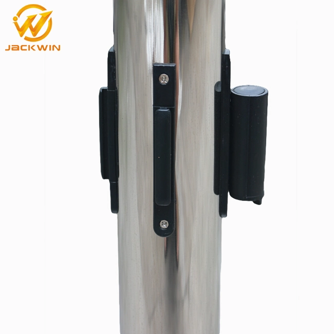 Polished Retractable Belt &Rope Stanchion for Crowd Control