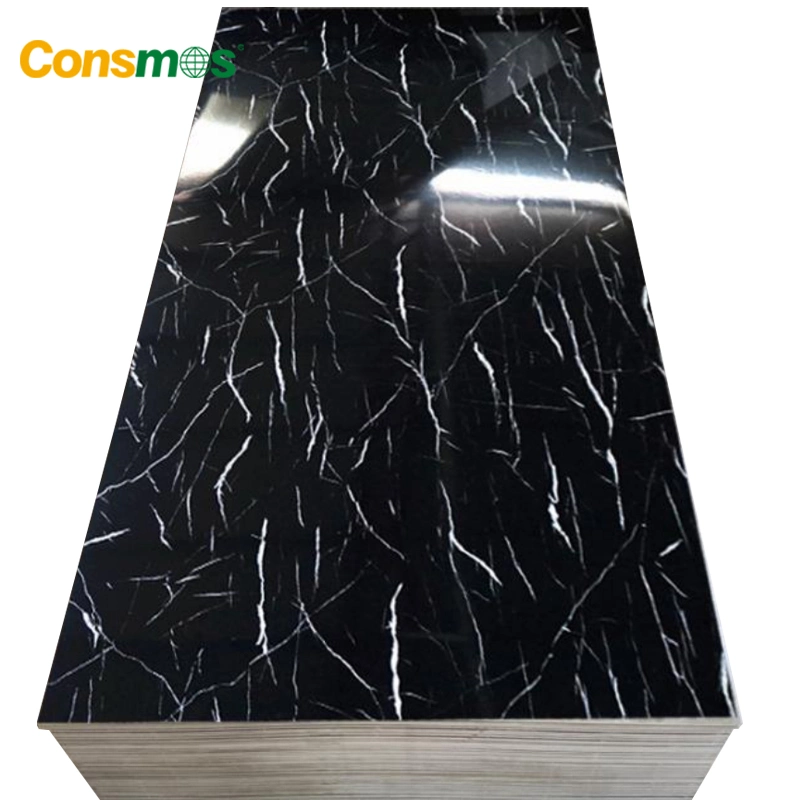 1220*2800mm Eco-Friendly Interior Wall Board 3D UV PVC Board for Decoration