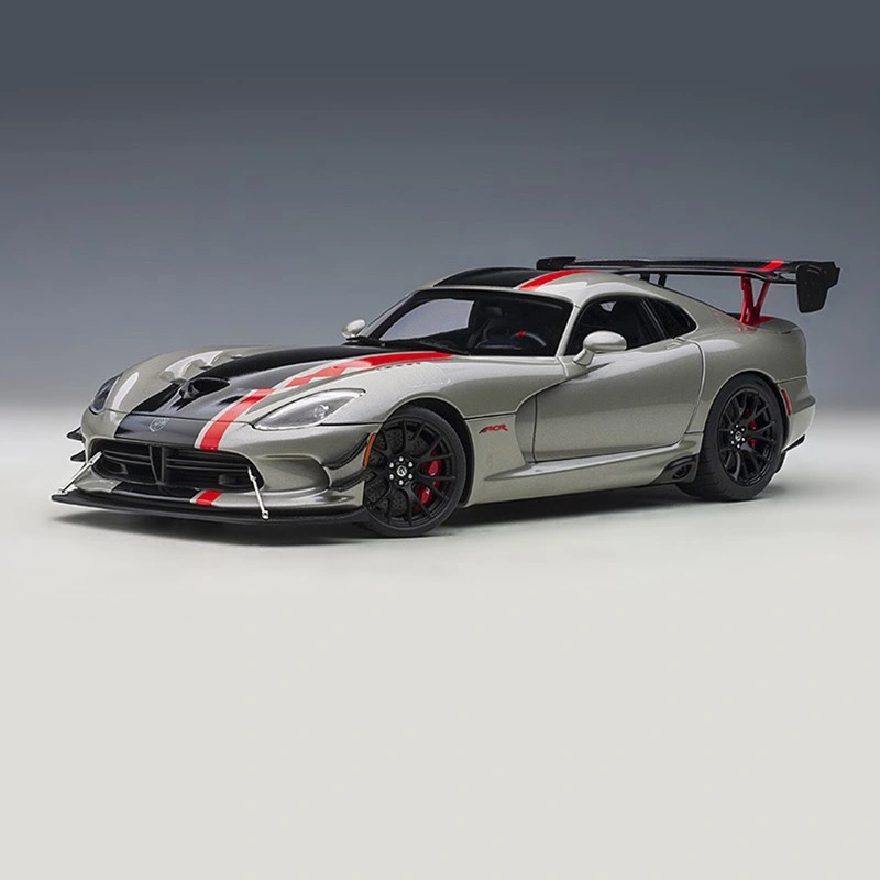 1: 18 Dodge Viper Srt Resin Car Model Scale Car Model White