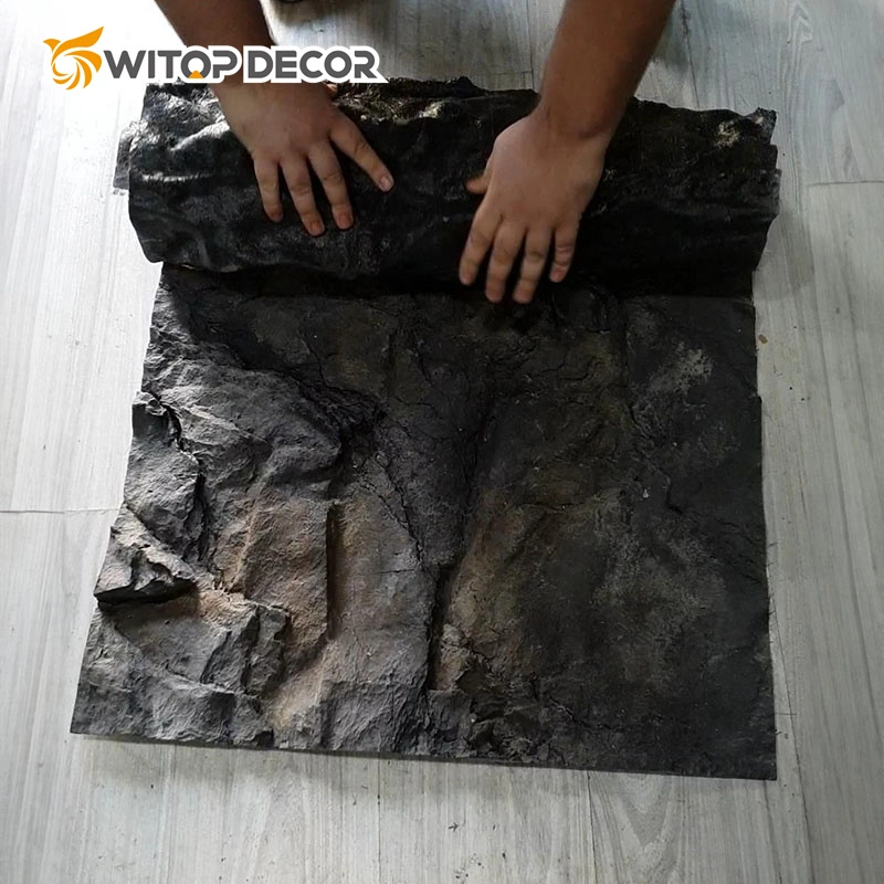 Hot sell Mushroom Stone Slate Culture Stone folheados para pedra para parede As cores finas são diferentes