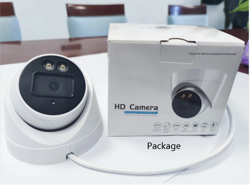 3MP Poe IP Caméra de surveillance, Vision nocturne en couleur complète, Caméra Ai, Caméras de sécurité intérieures et extérieures pour la maison, Détection intelligente des humains,