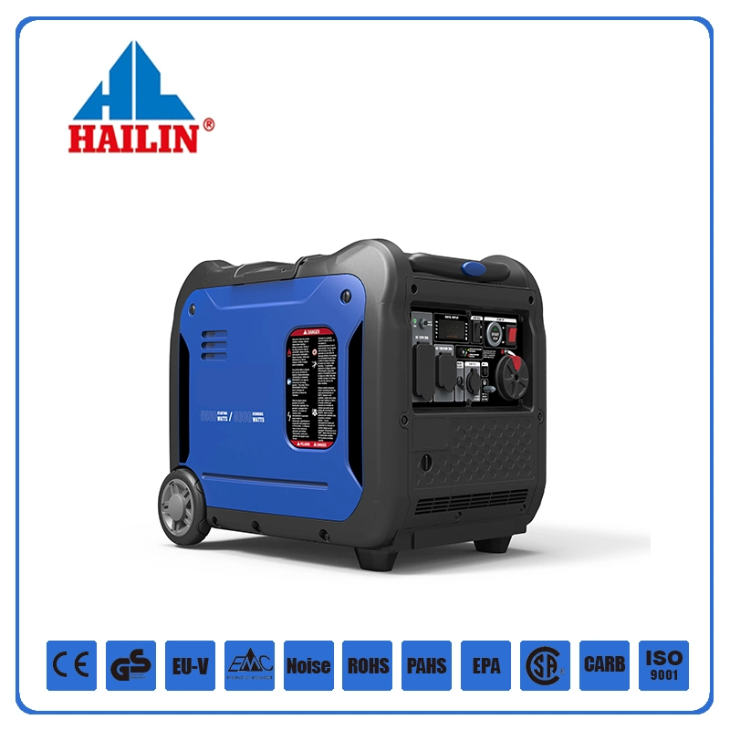 Generador de gasolina 3kw de alta calidad, Generador inversor portátil Super silencioso 120V 230V