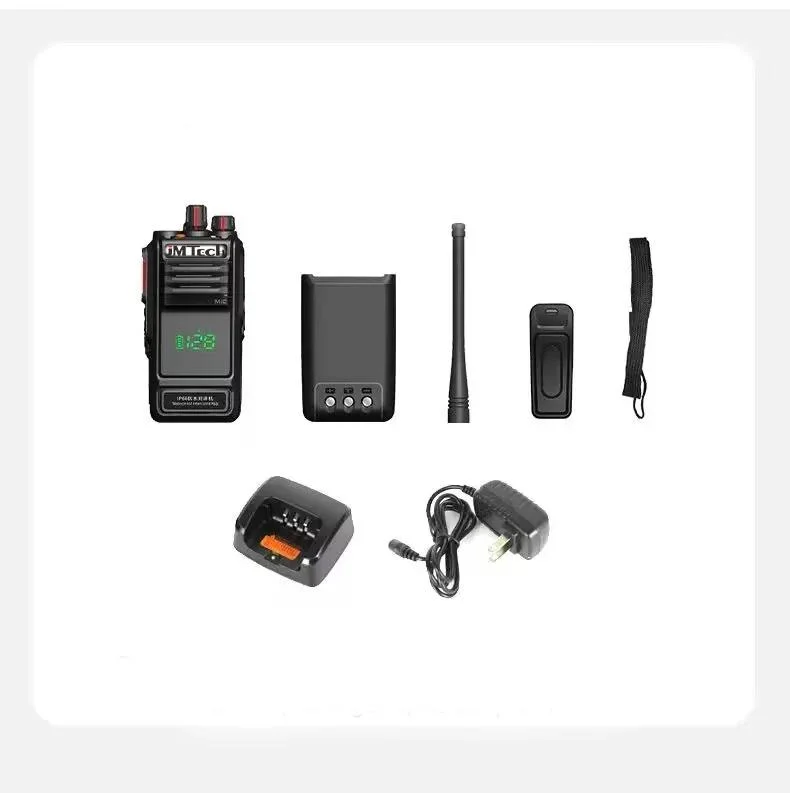 Jmtech IP68 impermeáveis 10 W Walkie Talkie longo alcance 15 km dois Rádio de vias