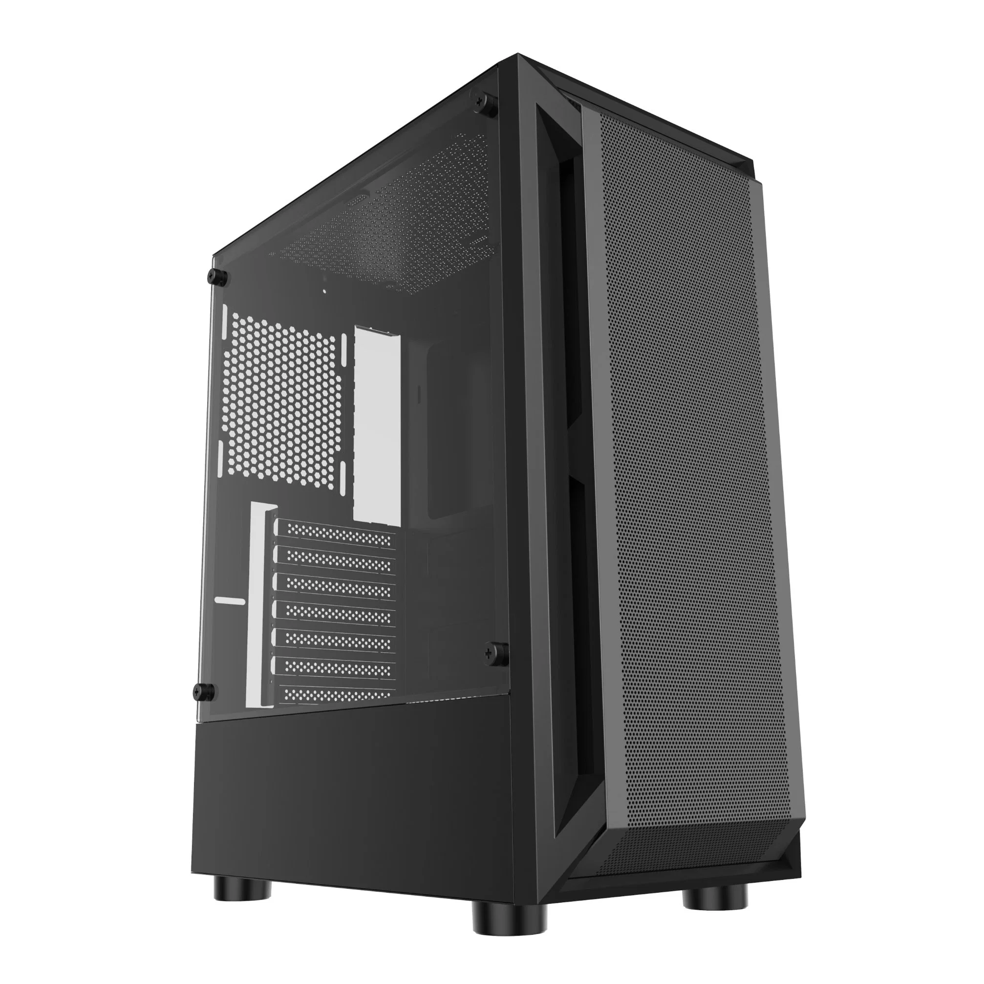 ATX Metal Mesh Gaming PC Case Open Door PC Gaming Cabinet PC Computer Case