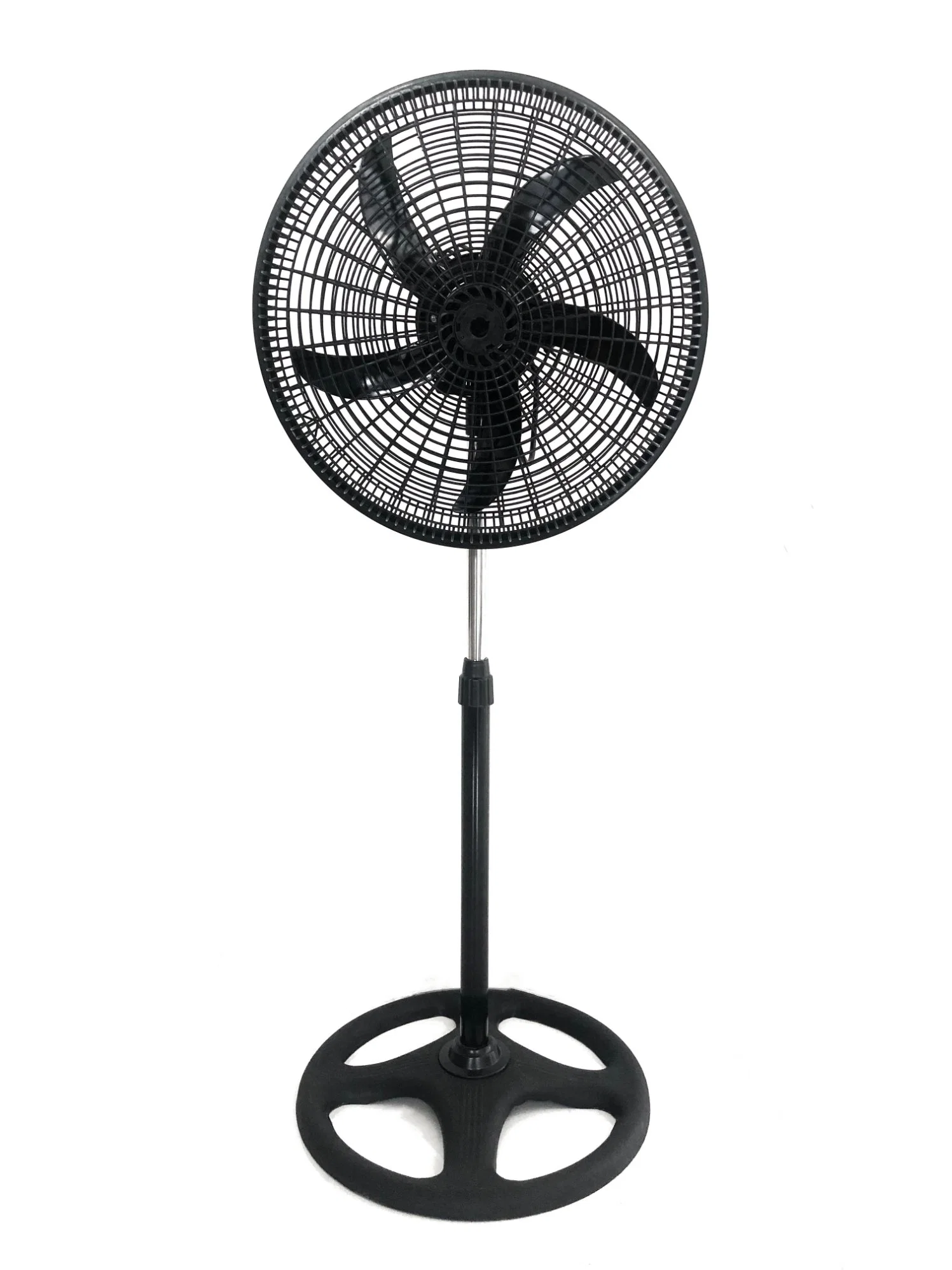 Ventilador de pedestal com grelhas de plástico de novo design de 18 polegadas, 90W, ventilador elétrico de preço mais barato / ventilador industrial / ventilador de pedestal.