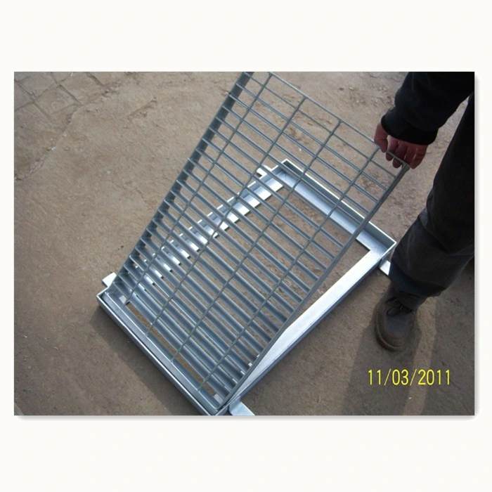 Weijia Outdoor Galvanised/Galvanized Steel Grating Trench Cover