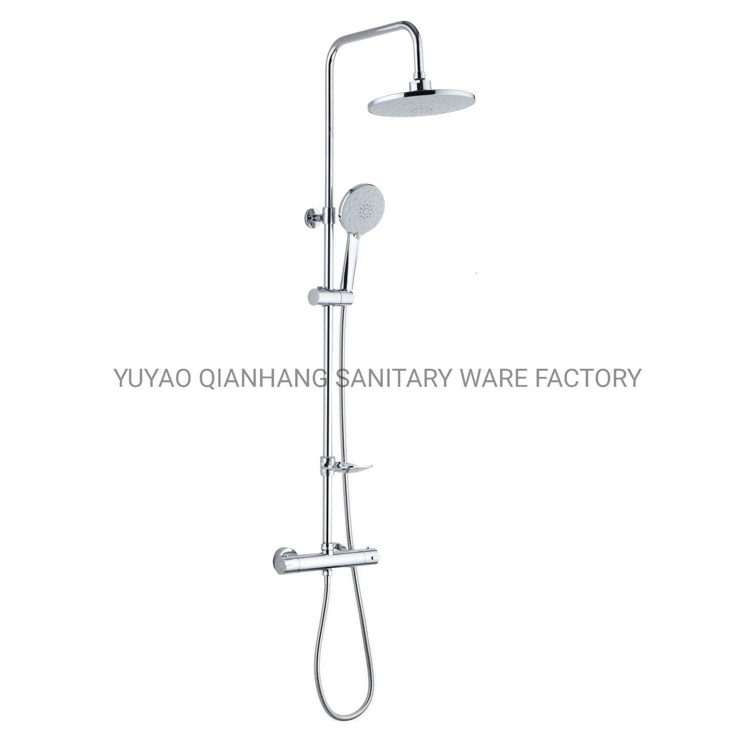 نظام ABS للطلاء البلاستيك النقي من الكروم الدُش Head Sanitary Ware