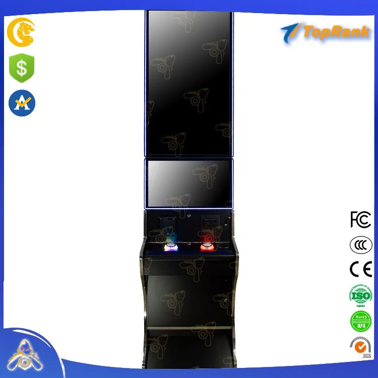 Hot Selling Ultimate Amusement Arcade Games 43 Inch Curved Skill Game Casino Cash Gambling Slot Machine Cabinet Lock It Link Multi 4 in 1