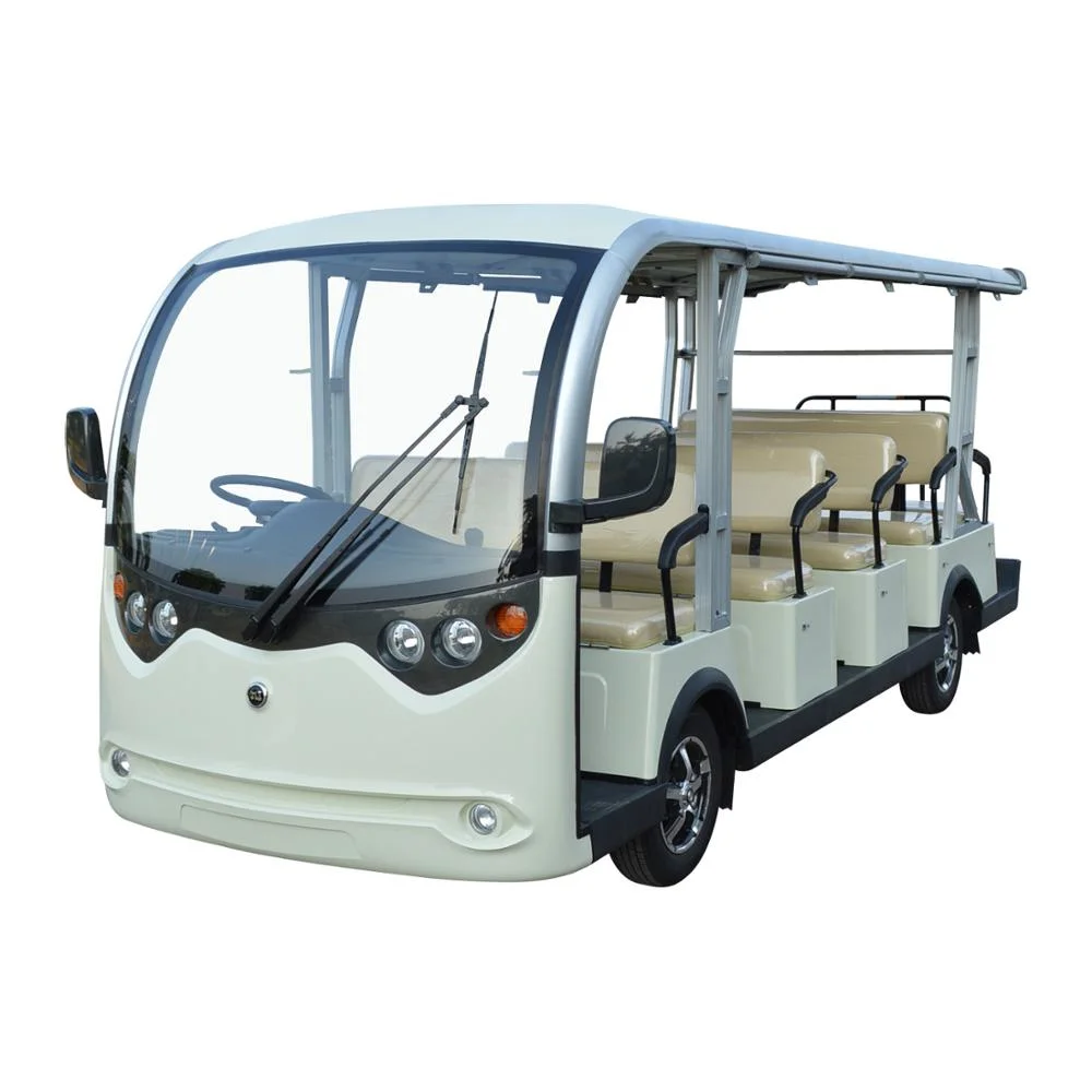 72V, 7.5kw AC System, Lvtong 14 Seater Sightseeing Car