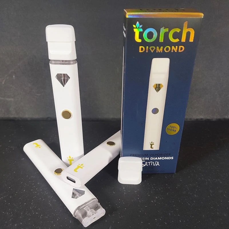 Torth Dimond Ceramic Coil Vape Cartridge Atomizer OEM Preheating Torch Diamond Vape