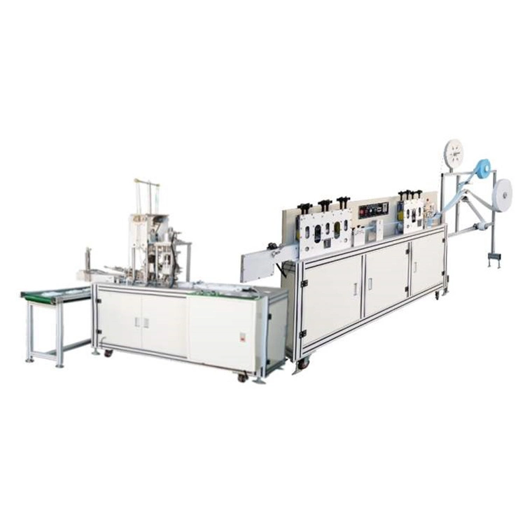 Fully Automatic Mask Making Machine 3 Ply Nonwoven Fabric Disposable Medical Facemask Facial Surgical Face Mask Machine