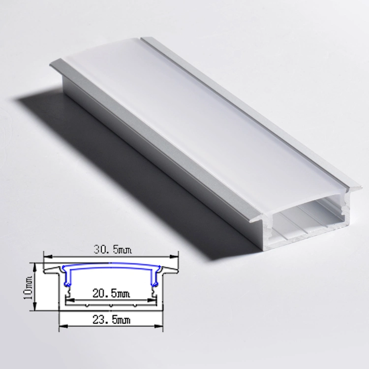 Top Ten Professional Aluminum Profile With Recessed surface mounted