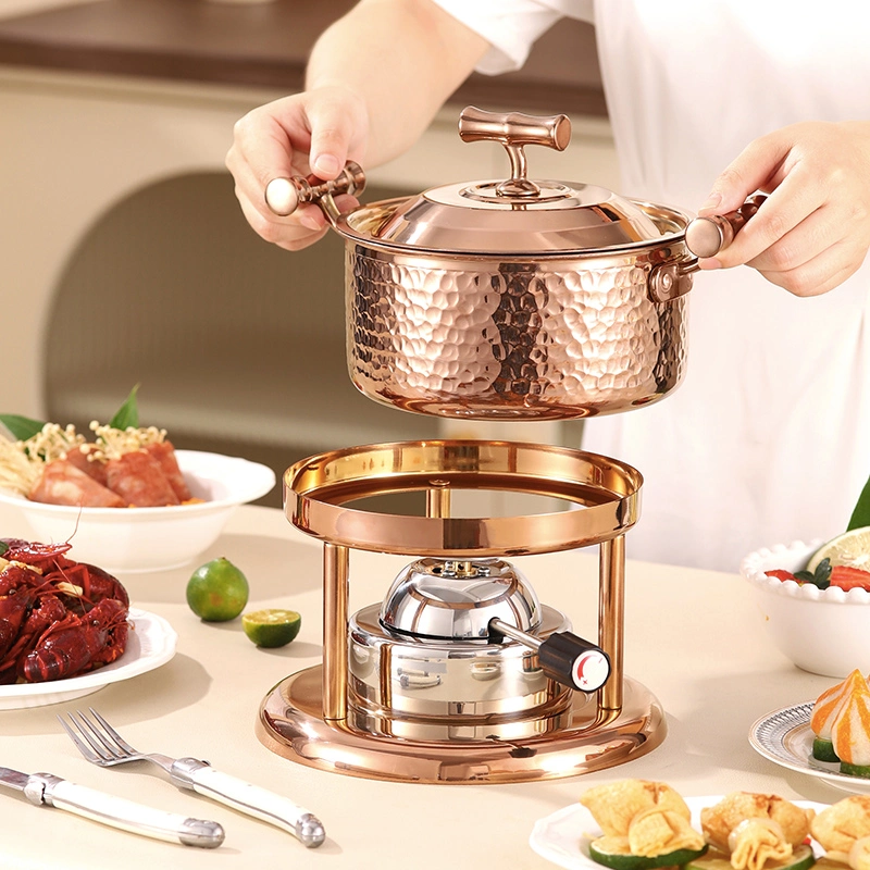 2024 Popular Portable Gas Stove Mini Hot Pot أدوات الطبخ أداة التخييم