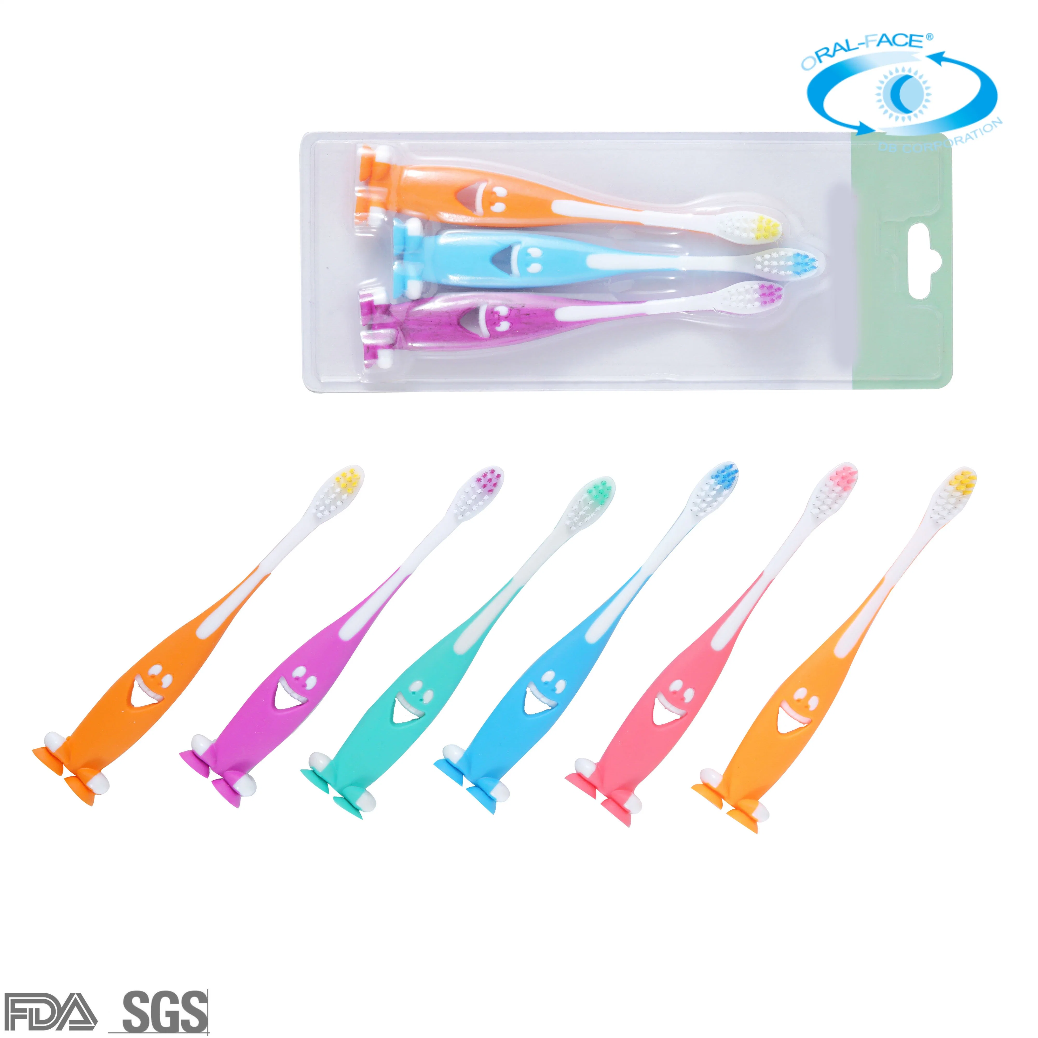 Wholesale/Supplier Price Colorful Kids/Children PP Smile Oral Care Toothbrush