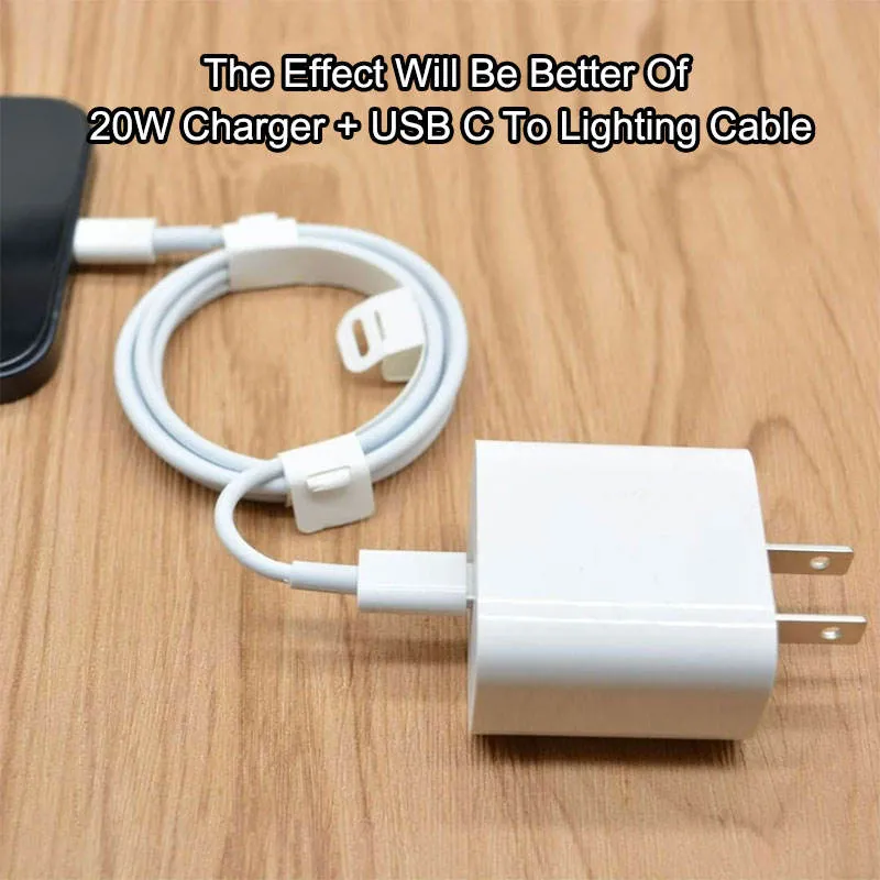 Arriba Venta de alta calidad Precio de fábrica para el cargador de iPhone 20W Cargador PD adaptador de alimentación USB-C de carga rápida para cargador de Apple Para iPhone 13 14