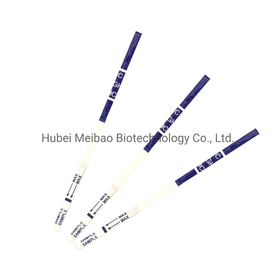 La caja de CE precisa desechables embarazo HCG Kit de Prueba rápida de Gaza a mitad de camino Cassette
